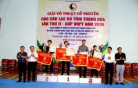 Tĩnh Gia về nhất Giải võ thuật cổ truyền các CLB tỉnh Thanh Hóa