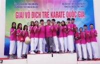 Thanh Hóa xếp thứ ba toàn đoàn tại giải vô địch karatedo trẻ Quốc gia 2019